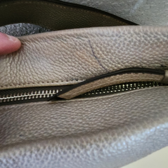 Coach Silver Metallic Bag - Picture 2 of 14